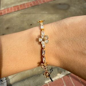 Kate spade Gold Flower Bracelet